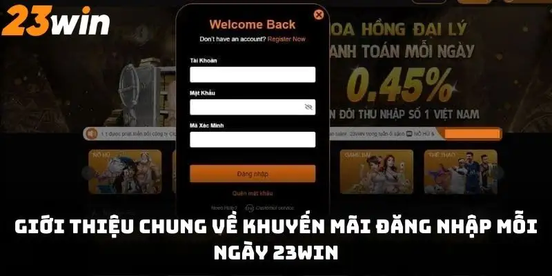 Giới thiệu chung về khuyến mãi đăng nhập mỗi ngày 23Win