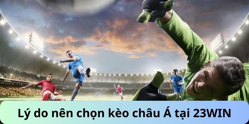 Lý do nên chọn kèo châu Á tại 23WIN