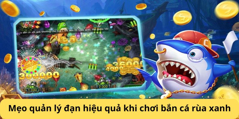 Mẹo quản lý đạn hiệu quả khi chơi bắn cá rùa xanh